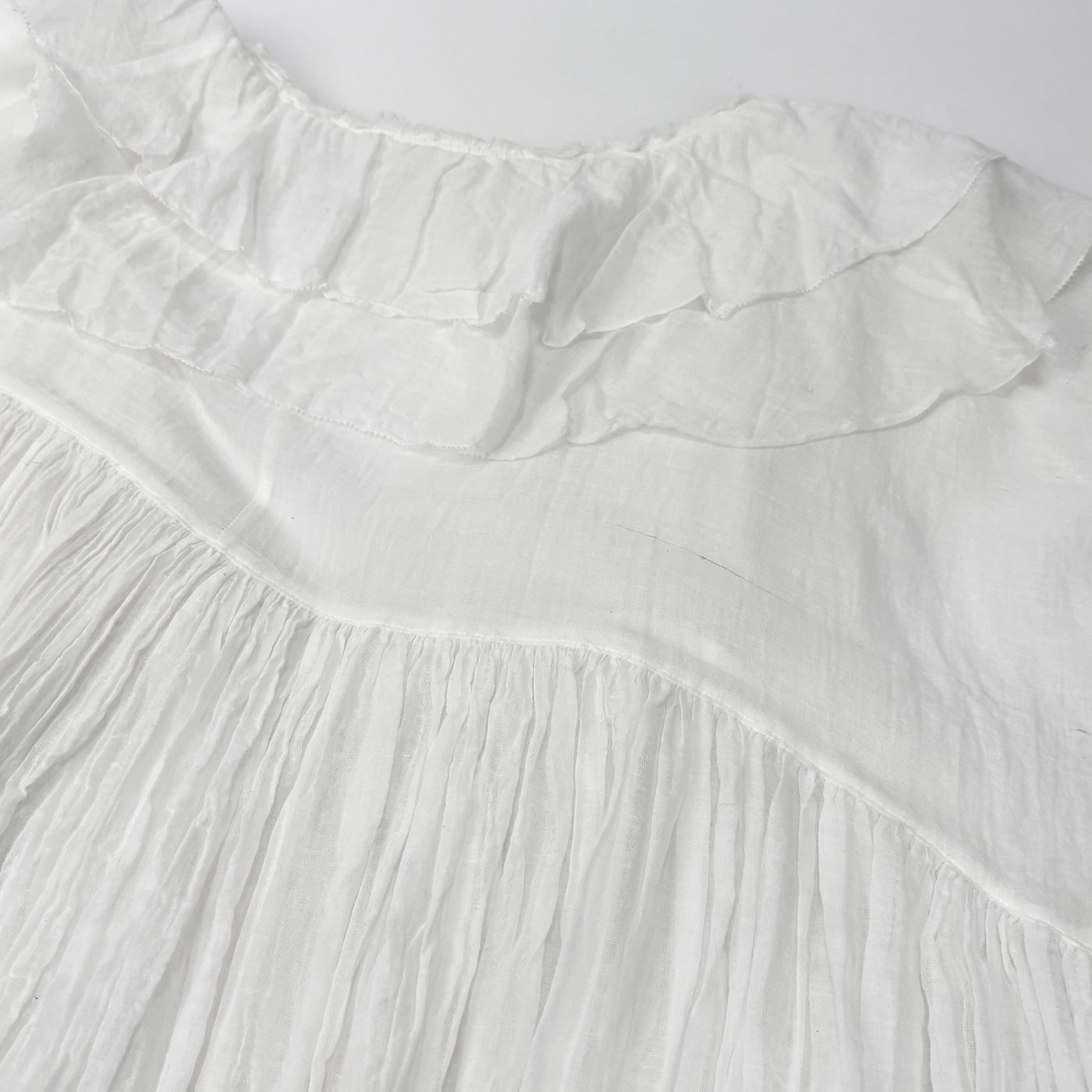 2020SS Gauze frill blouse FREE