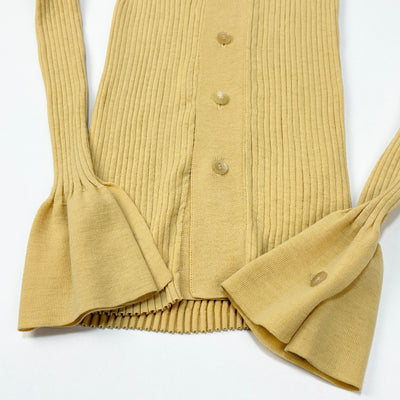 2020AW WOOL RECYCLE POLYESTER RIB KNIT SHIRT A20AS03MN 1