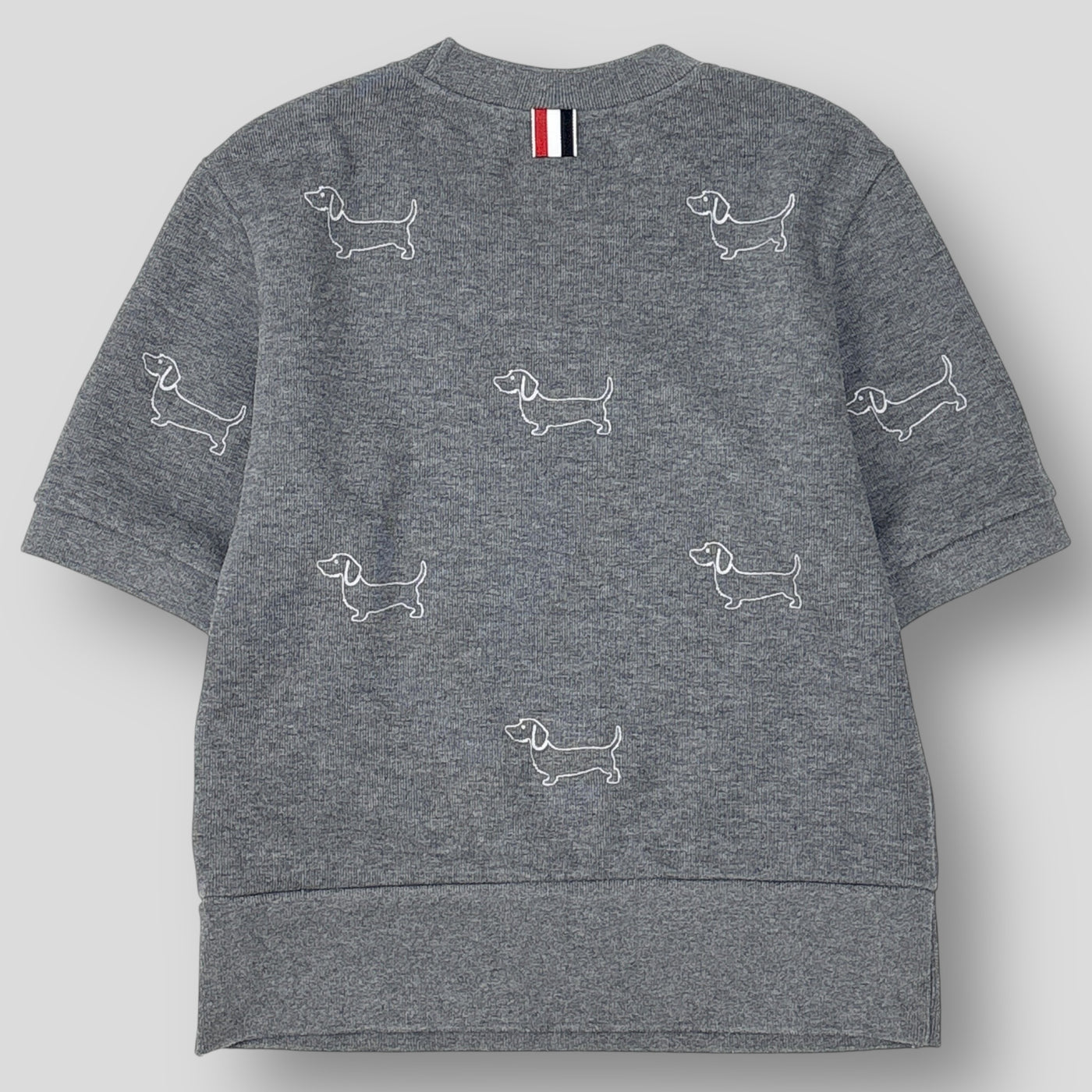 HECTOR ヘクター 刺繍 コットンニットTシャツ FJS158E-J0029-035 40