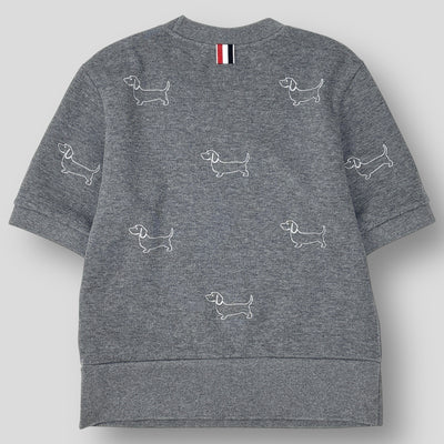 HECTOR ヘクター 刺繍 コットンニットTシャツ FJS158E-J0029-035 40
