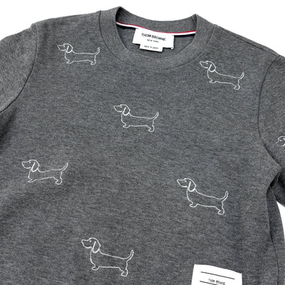 HECTOR ヘクター 刺繍 コットンニットTシャツ FJS158E-J0029-035 40