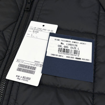 2023AW 別注 PATCHWORK LAVENSTER BOMBER JACKET 11-18-1042-060 / LV60126 L