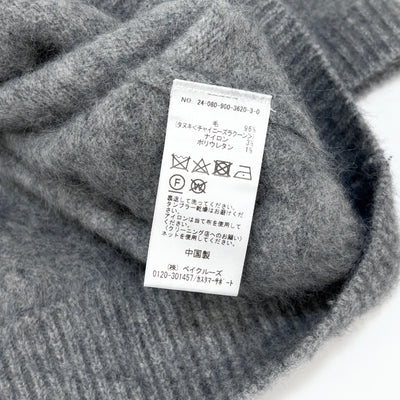 2024AW fluffy ファーハーフスリーブプルオーバー 24080900362030 フリー
