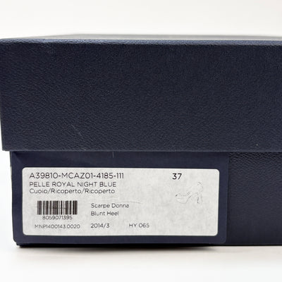 カシェ ピープトゥ スエードパンプス 9810 37 / 24cm SSM4895