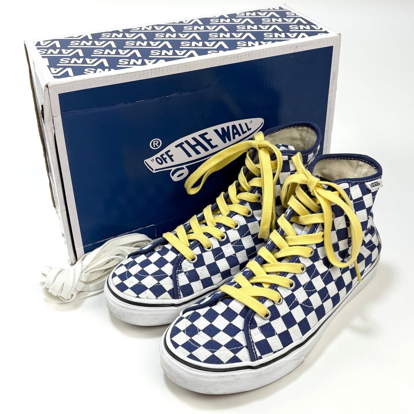 2018AW Sk8-Hi Decon CHECKER BLUE 18093123000130 US8.5 / 26.5cm