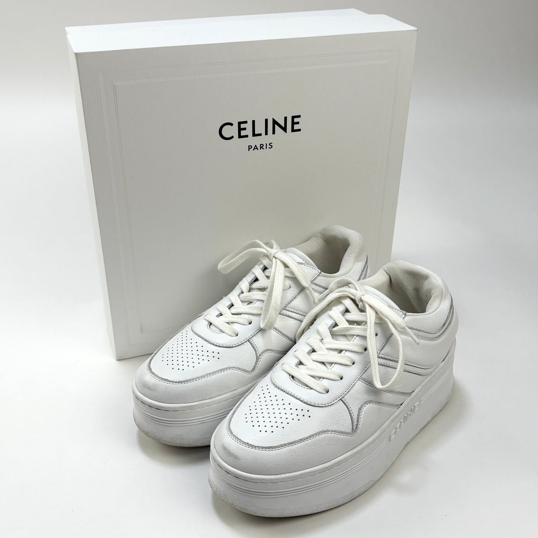 CELINE / セリーヌ ブロックスニーカー ウェッジアウトソール