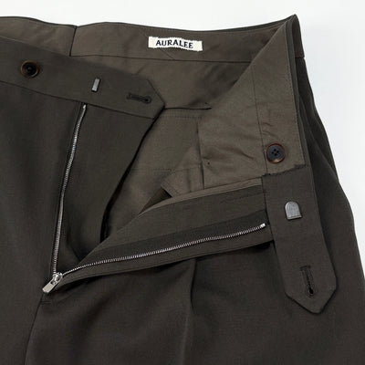 2025SS LIGHT WOOL MAX GABARDINE TWO-TUCK SLACKS A25SP03MG 4