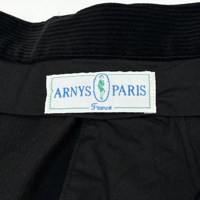 ～00’s MADE IN FRANCE In Tuck Turn Up Corduroy Trousers 46
