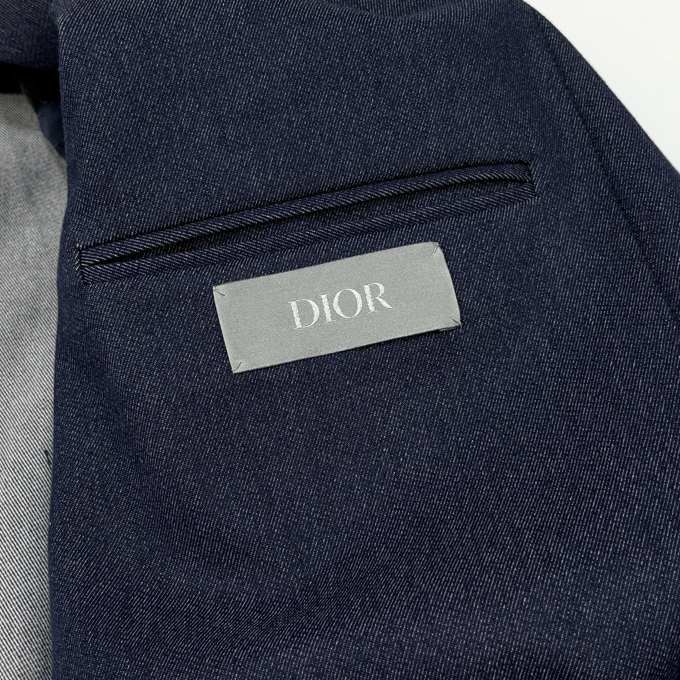 2024SS Dior Icons ジャケット デニム風コットン & カシミヤブレンド 493C220A6241_C540 44