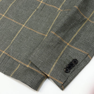2024SS 別注 リネン グレンチェック+ペーン ジャケット TA-05-24M-002 / 24-16-0361-495 48