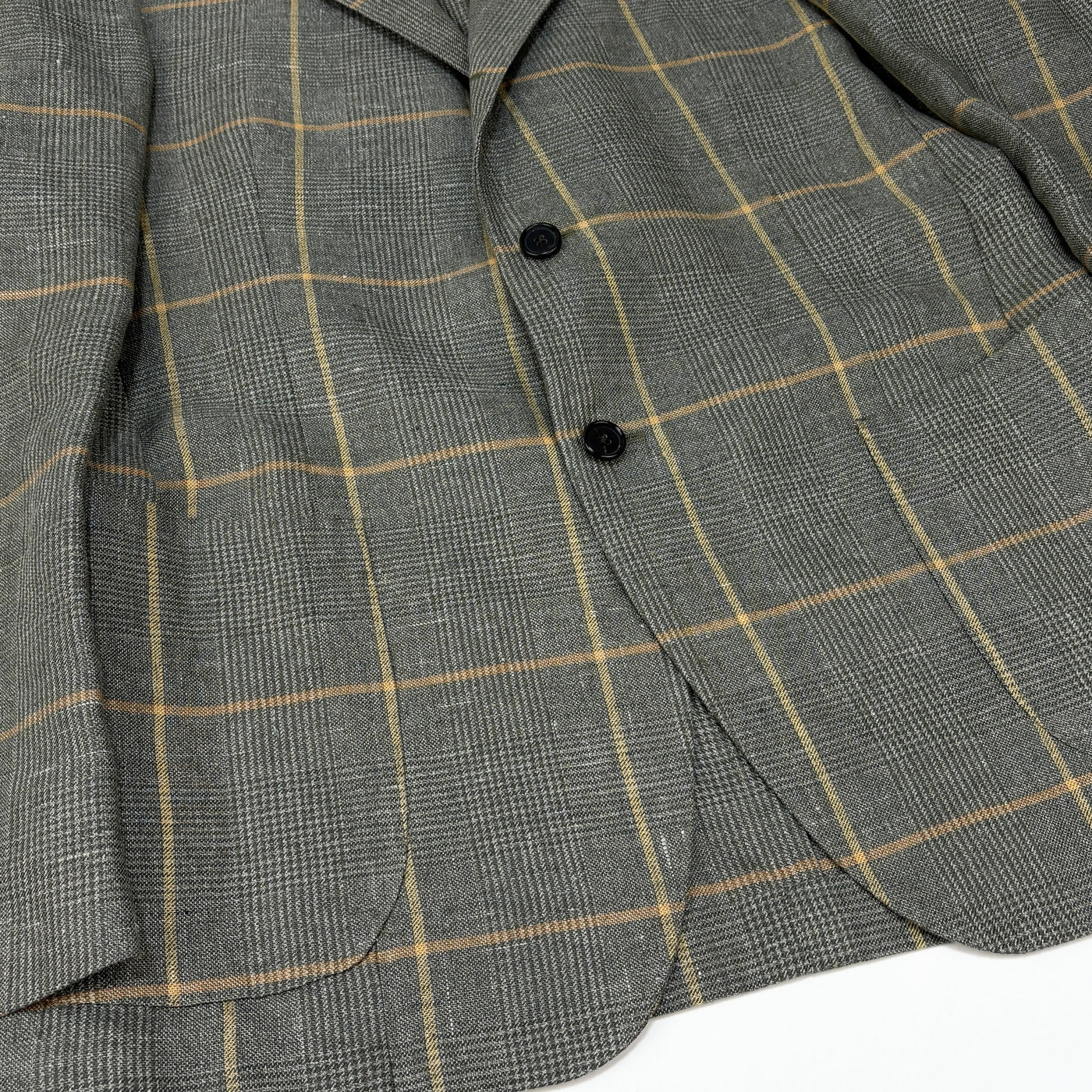 2024SS 別注 リネン グレンチェック+ペーン ジャケット TA-05-24M-002 / 24-16-0361-495 48