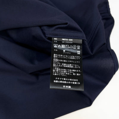 【新品】2025SS 46G Atmosphere S/S Shirt KM25S-020 M NAVY