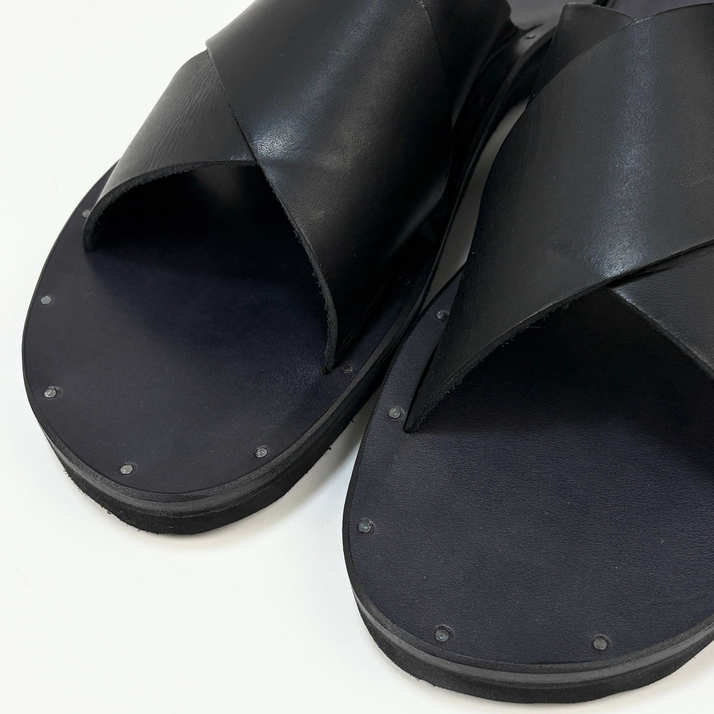 【新品】2025SS LEATHER FOOTBED SANDALS YS-25SS-LEATHER-SANDALS 25.5cm