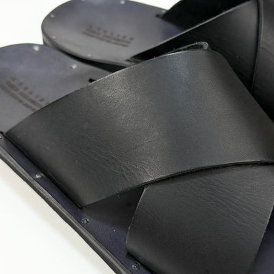 【新品】2025SS LEATHER FOOTBED SANDALS YS-25SS-LEATHER-SANDALS 25.5cm