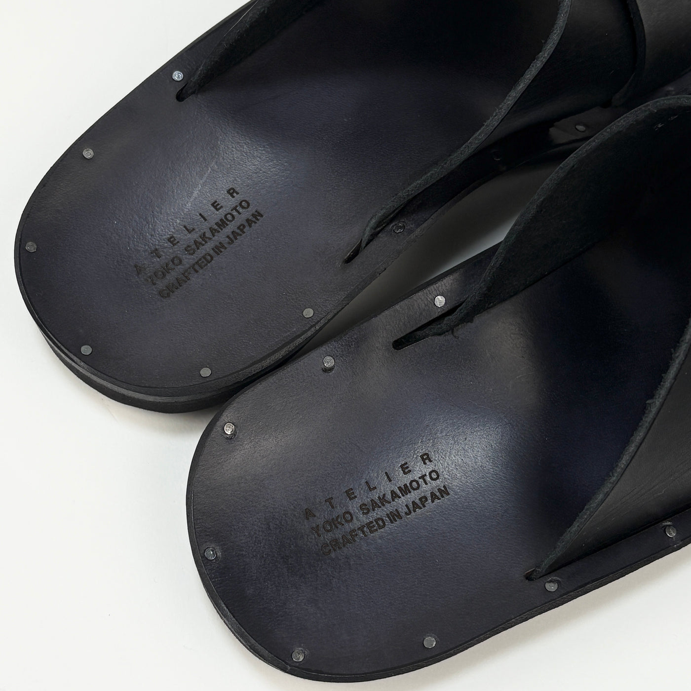 【新品】2025SS LEATHER FOOTBED SANDALS YS-25SS-LEATHER-SANDALS 25.5cm
