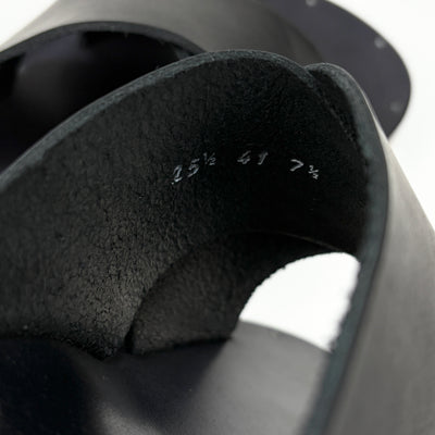 【新品】2025SS LEATHER FOOTBED SANDALS YS-25SS-LEATHER-SANDALS 25.5cm