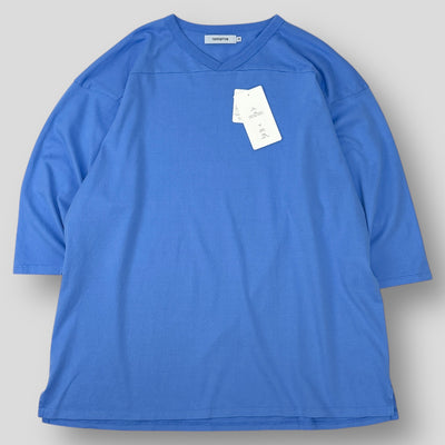2025SS COACH Q/S V-NECK TEE COTTON JERSEY OVERDYED NN-C4617 2