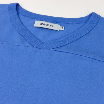 2025SS COACH Q/S V-NECK TEE COTTON JERSEY OVERDYED NN-C4617 2