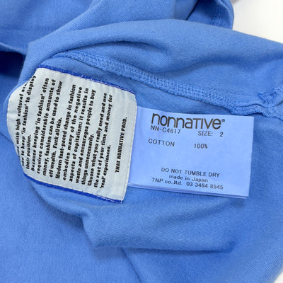 2025SS COACH Q/S V-NECK TEE COTTON JERSEY OVERDYED NN-C4617 2