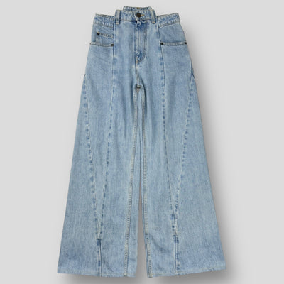 2024AW HIGH WAIST WIDE DENIM S51LA0128 S30617 36