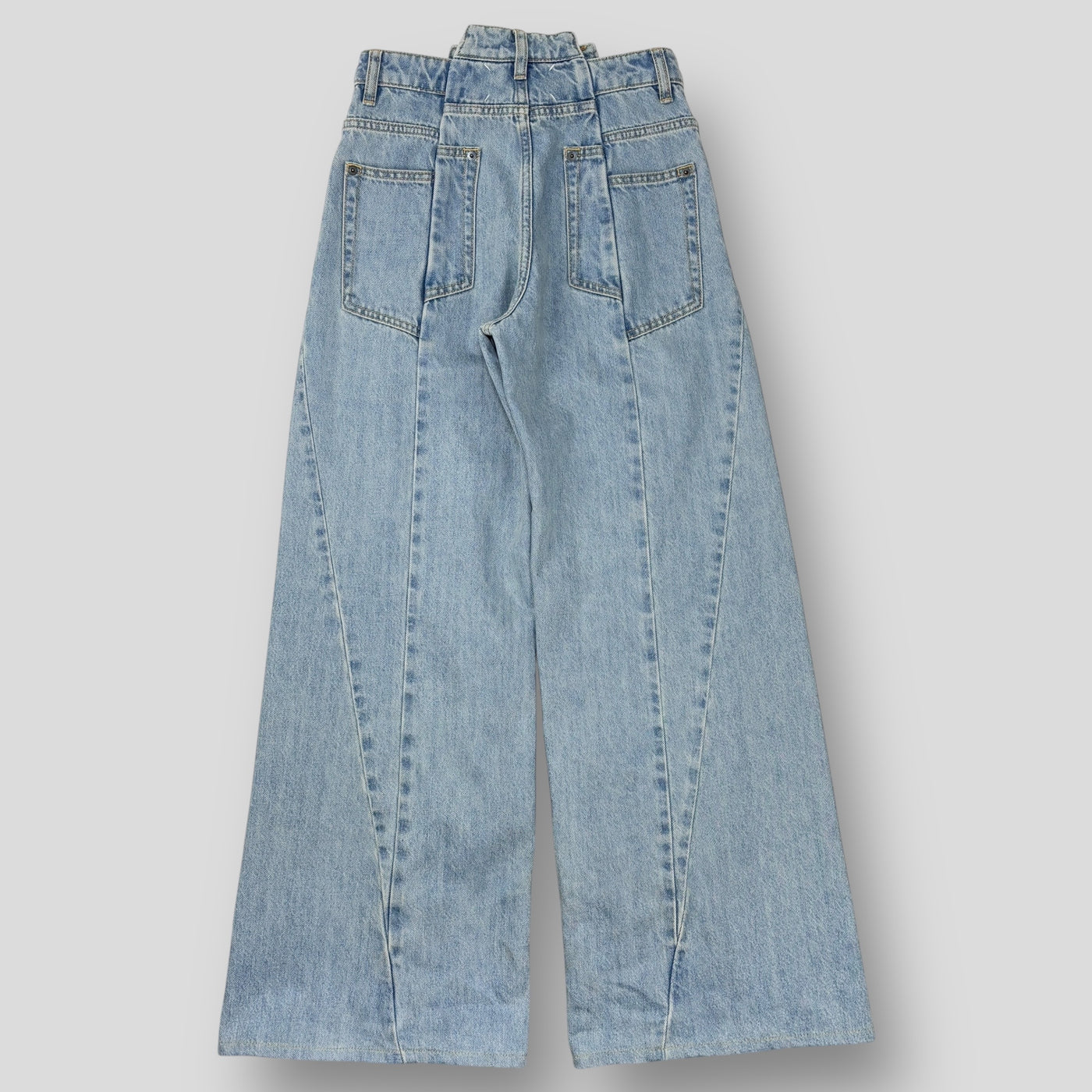 2024AW HIGH WAIST WIDE DENIM S51LA0128 S30617 36