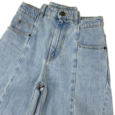 2024AW HIGH WAIST WIDE DENIM S51LA0128 S30617 36