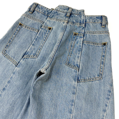 2024AW HIGH WAIST WIDE DENIM S51LA0128 S30617 36