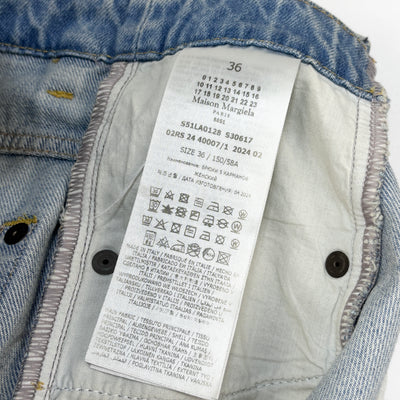 2024AW HIGH WAIST WIDE DENIM S51LA0128 S30617 36