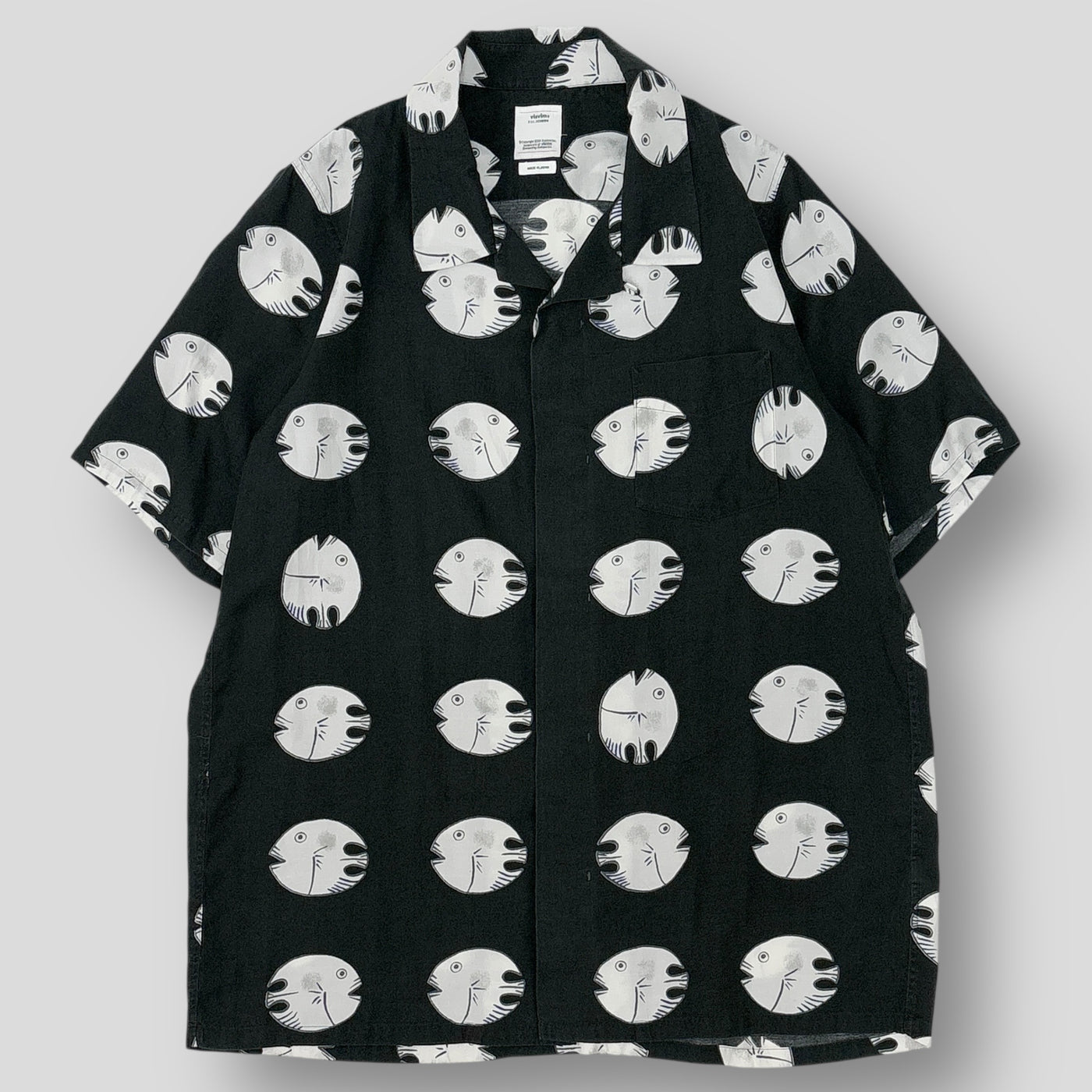 2018SS FREE EDGE SHIRT S/S FISHY 0118105011010 2
