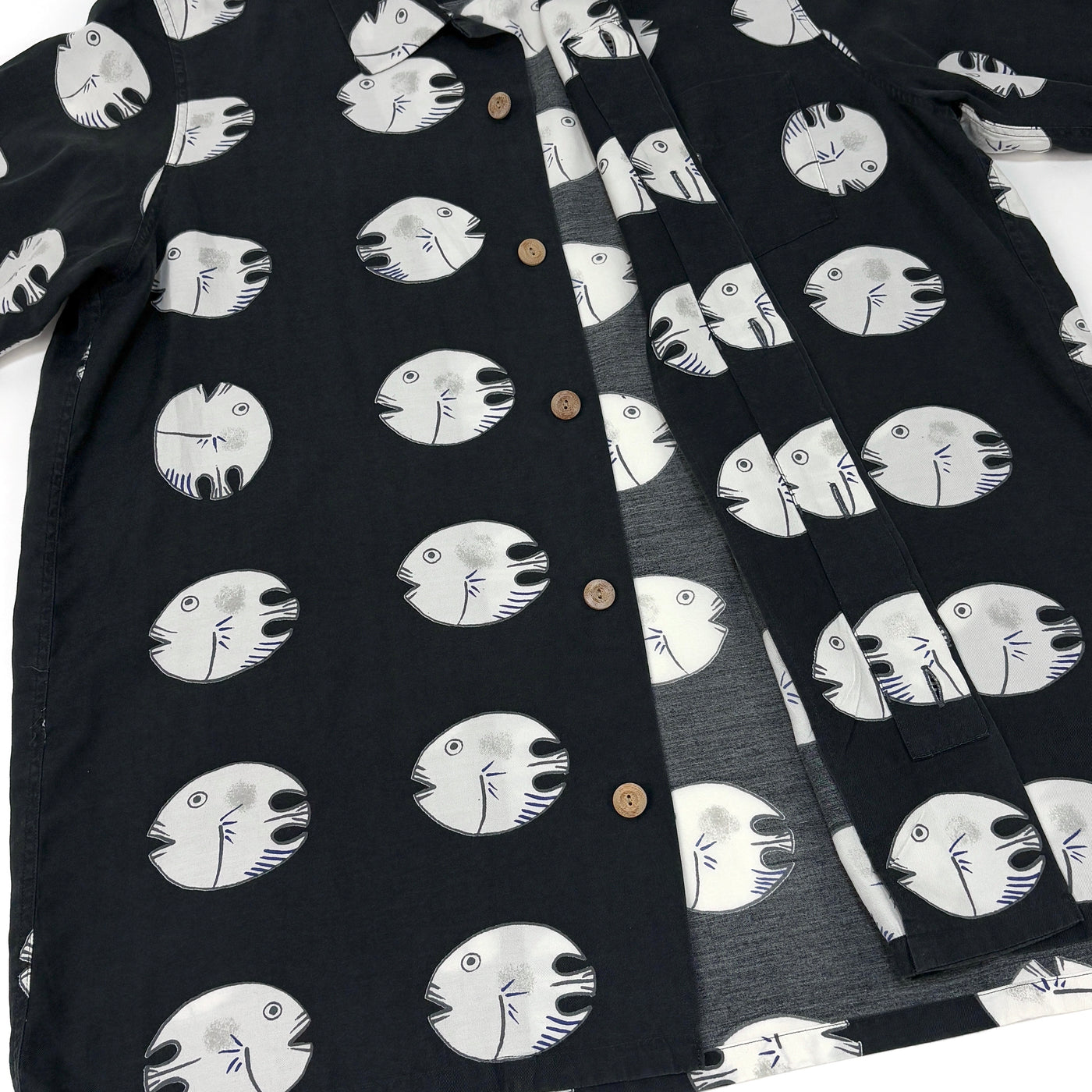 2018SS FREE EDGE SHIRT S/S FISHY 0118105011010 2