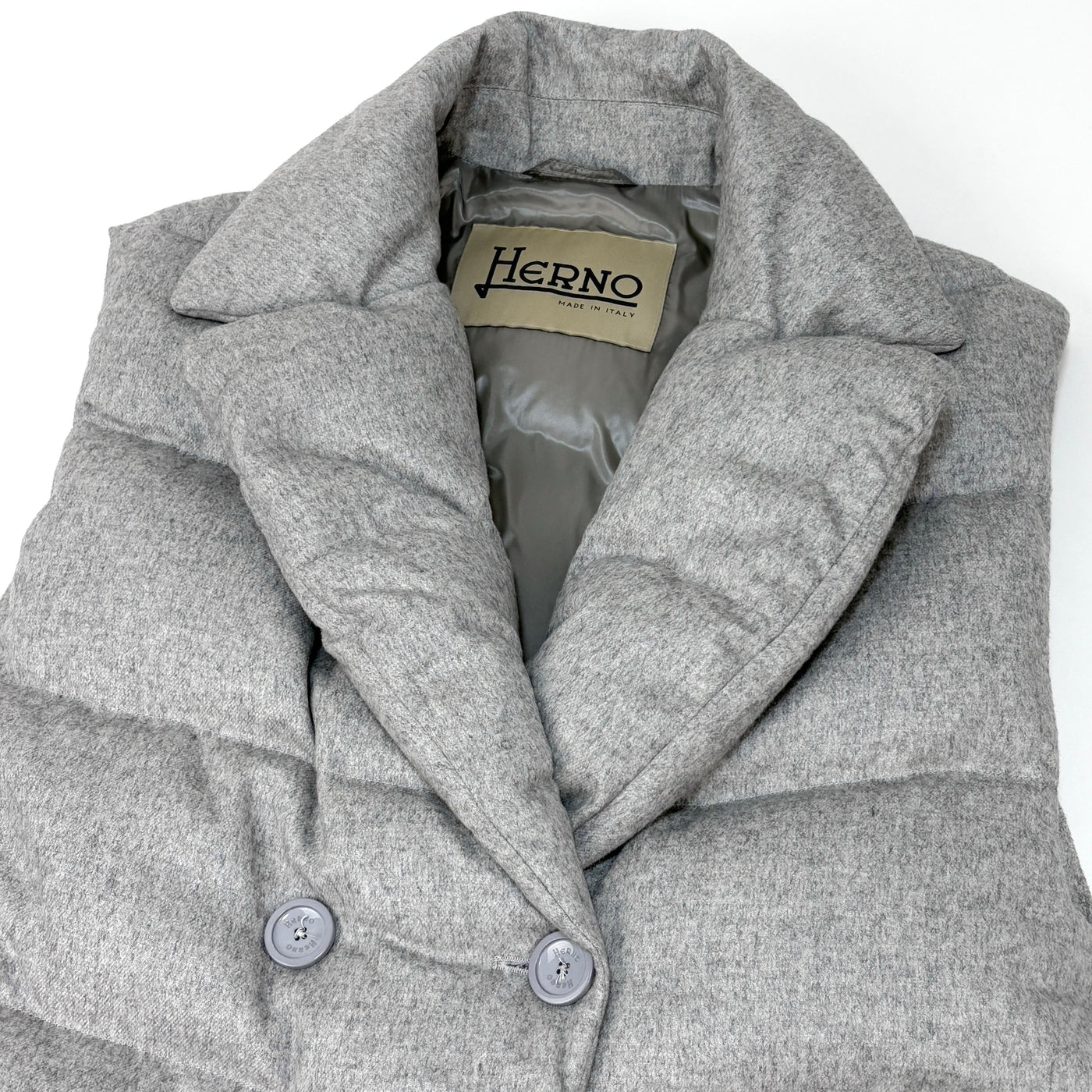 2023AW カシミア&シルク ノースリーブジャケット PI001758D-38087-9410 42