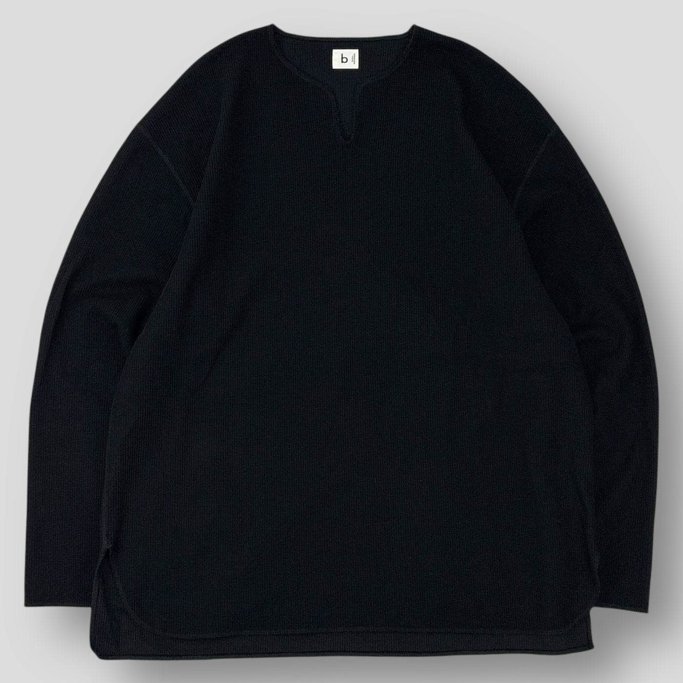 2024AW Rough&Smooth Thermal Over Neck L/S bROOTS24F30 3