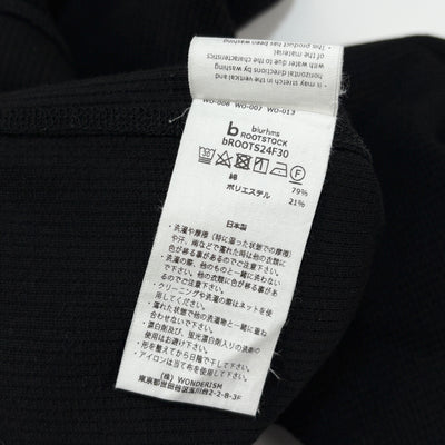 2024AW Rough&Smooth Thermal Over Neck L/S bROOTS24F30 3