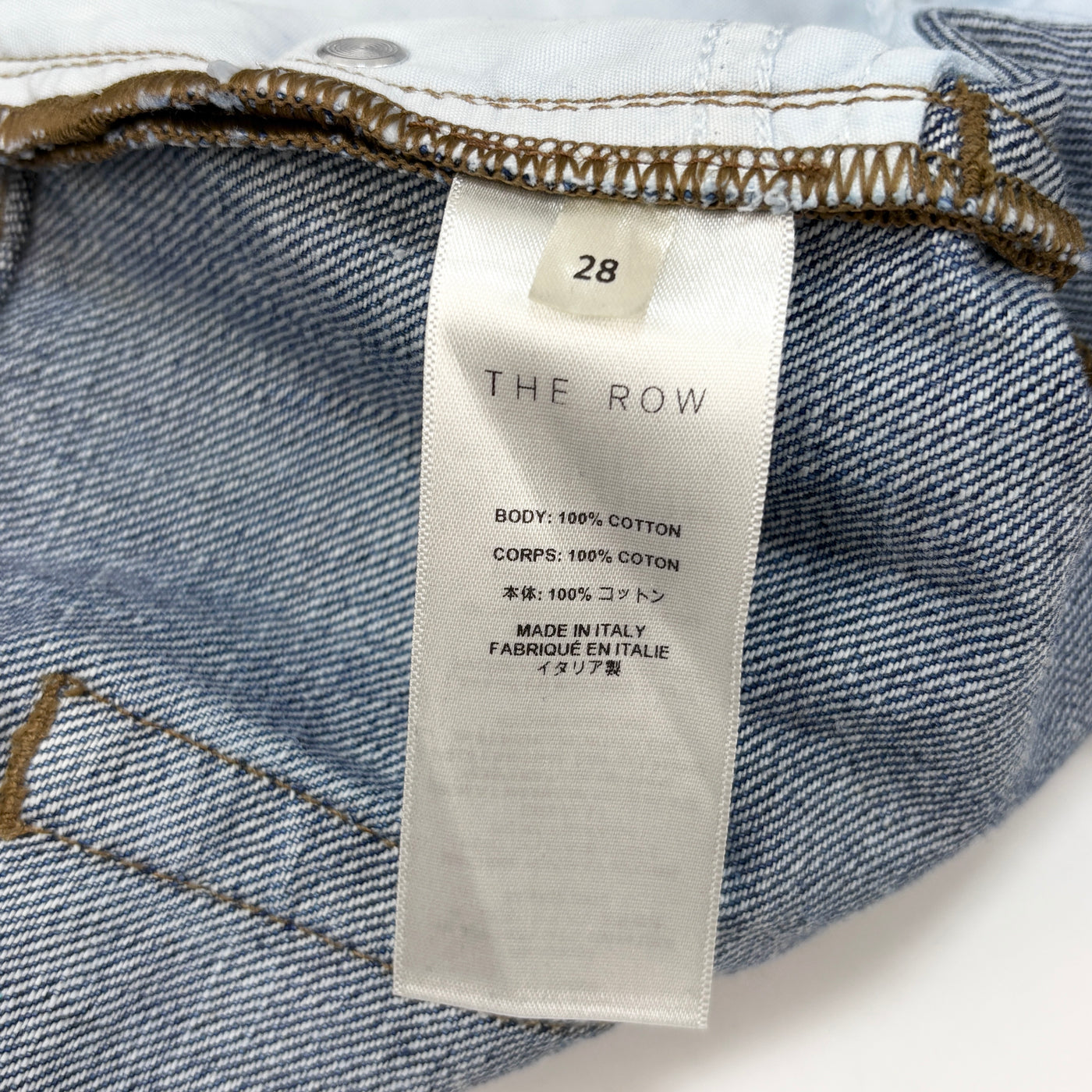 2025SS RIACO JEAN 7516 W3809 / 7516W3809WBE 28