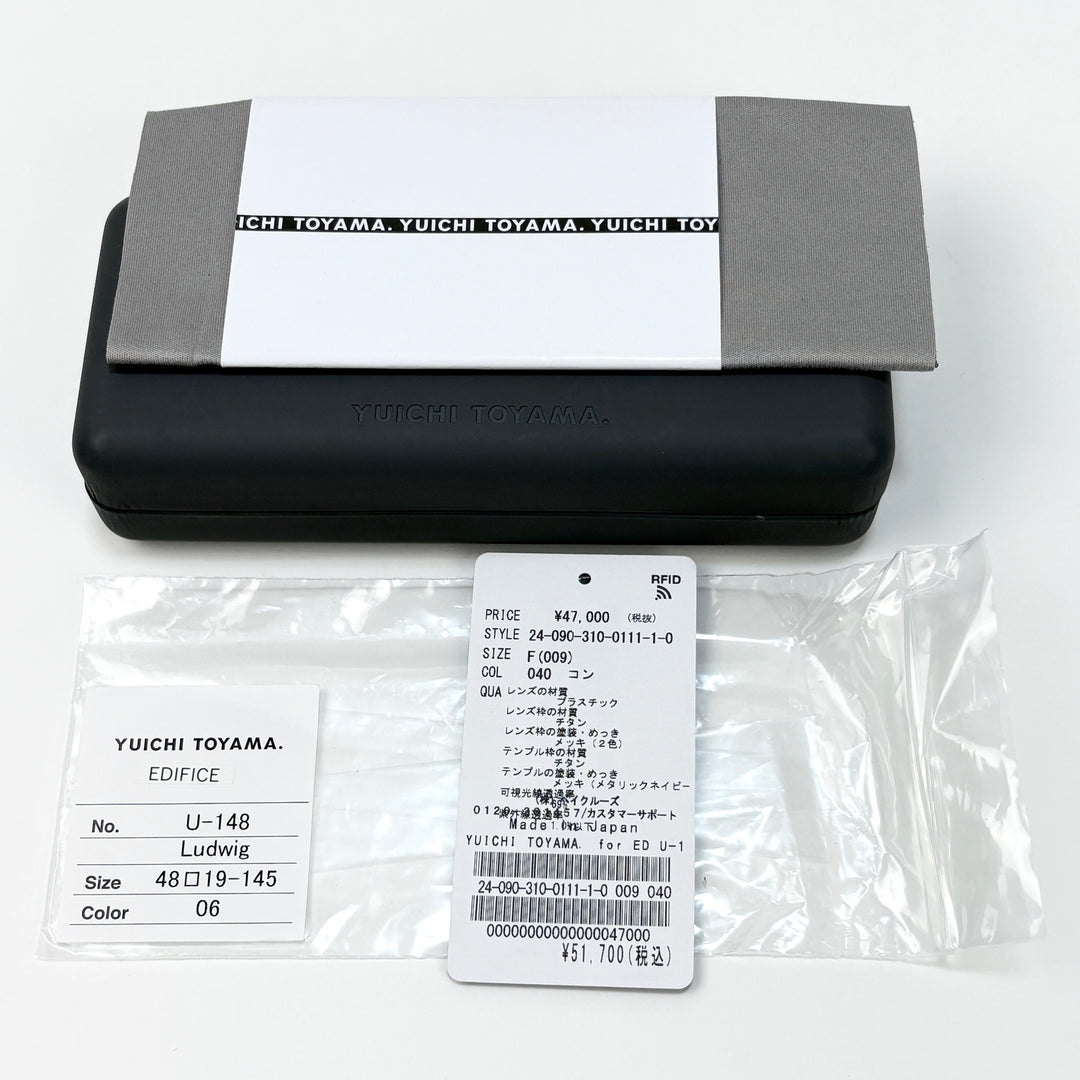 YUICHI TOYAMA x EDIFICE 24SS 別注 U-148 Ludwig 24090310011110 48