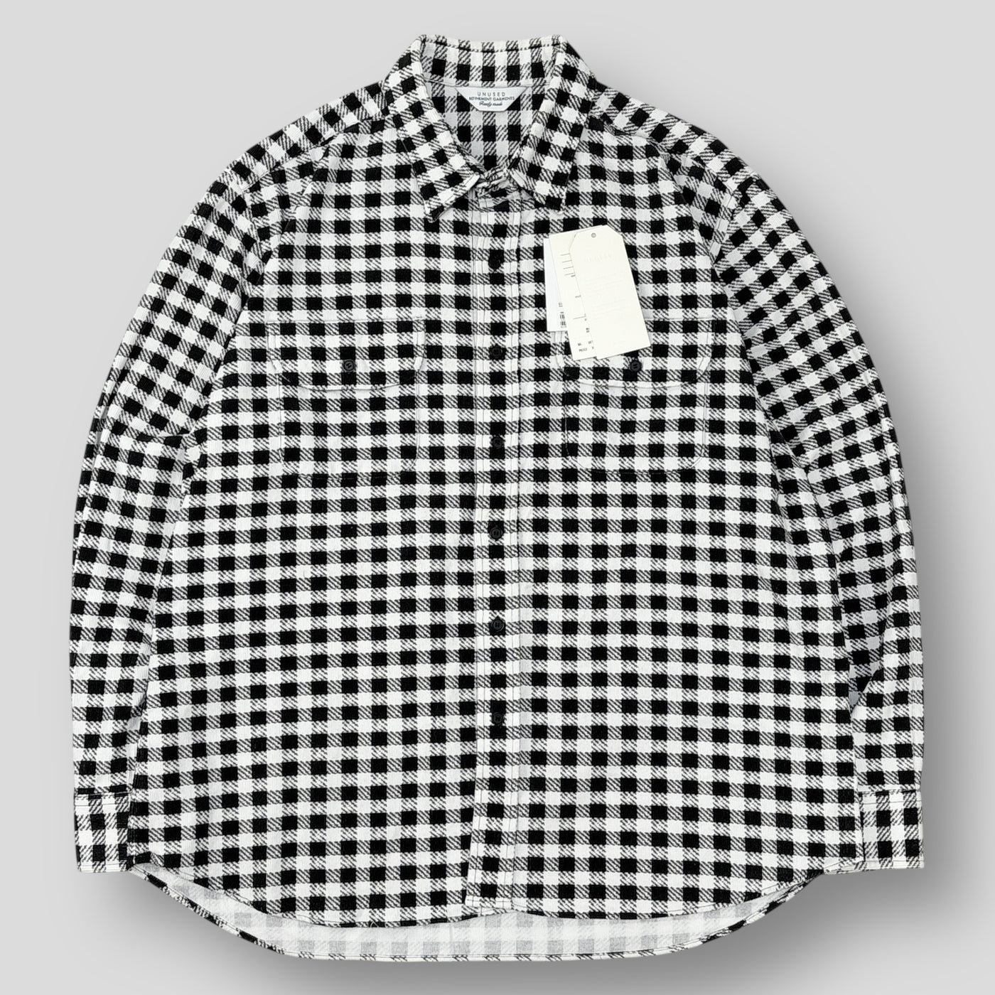 2020AW Hound Tooth Corduroy Shirt US1887 3