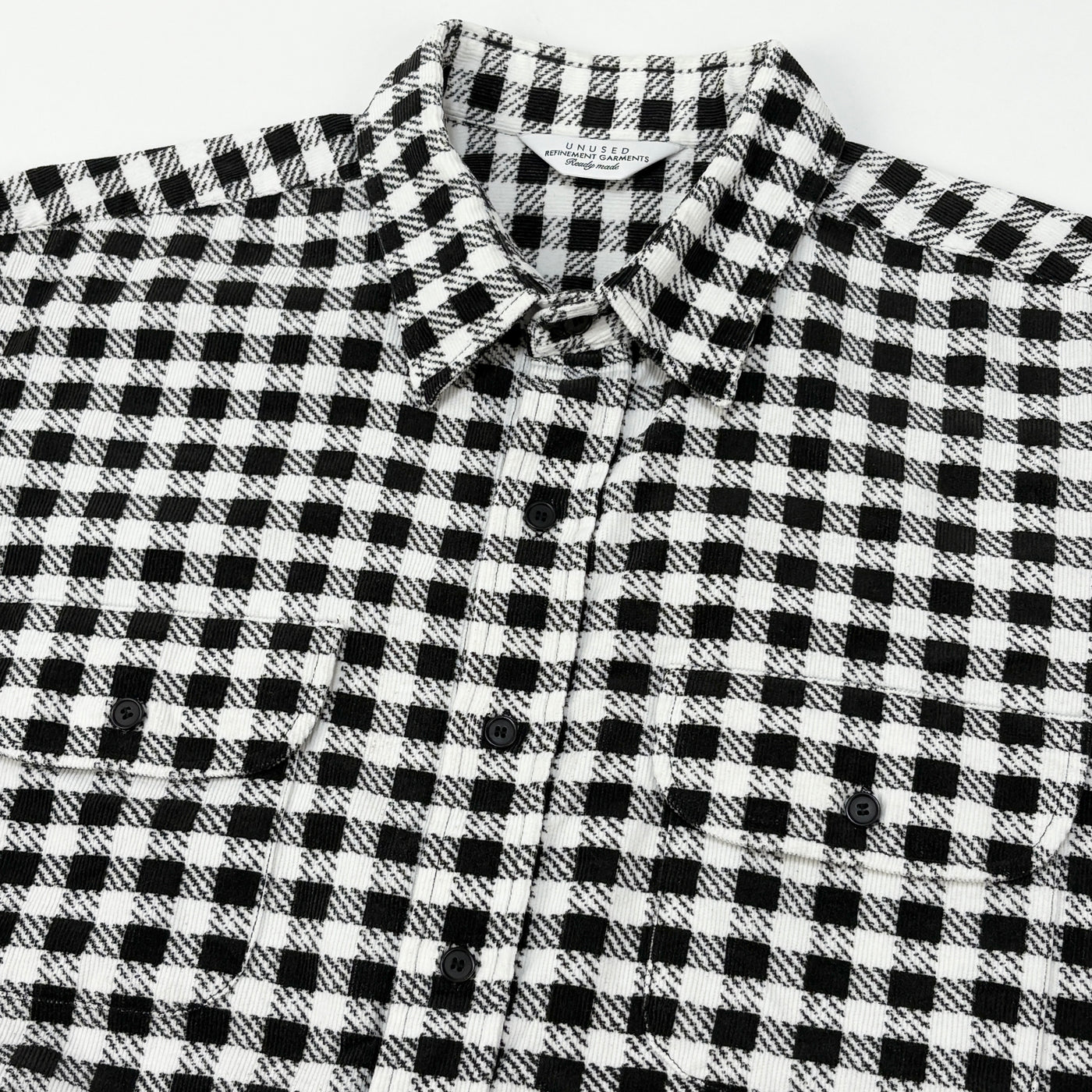 2020AW Hound Tooth Corduroy Shirt US1887 3