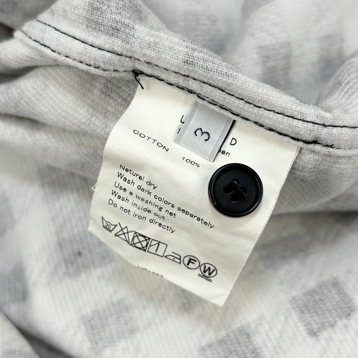 2020AW Hound Tooth Corduroy Shirt US1887 3