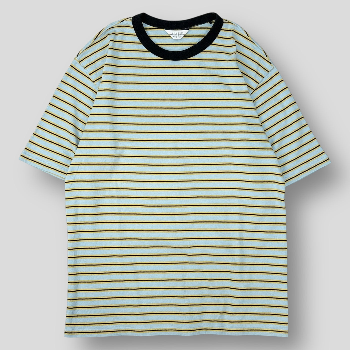 2020AW short sleeve border t-shirt US1898 3