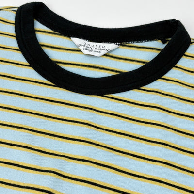 2020AW short sleeve border t-shirt US1898 3
