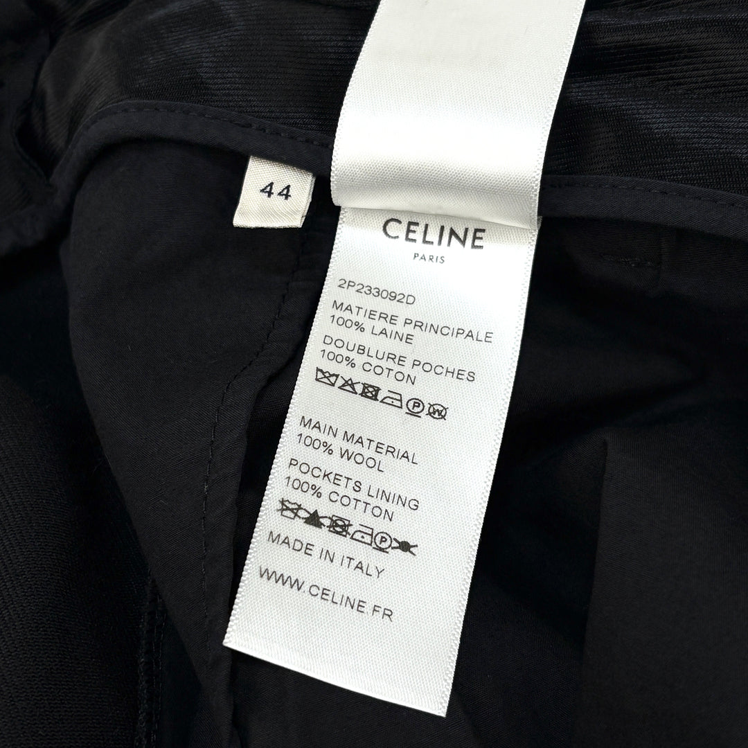 美品 CELINE 20AW キュロットパンツ / ダイアゴナルウール 44 CELINE 2020AW キュロットパンツ / ダイアゴナルウール
