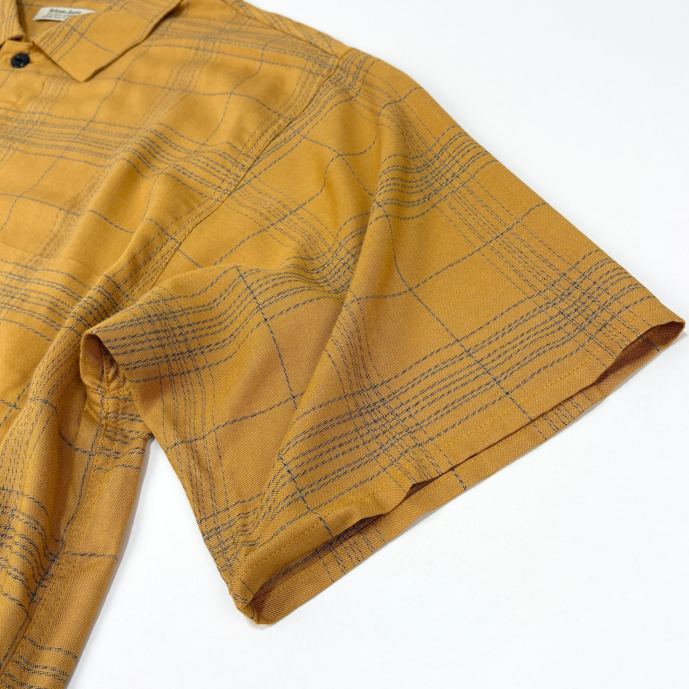 2024SS Relume Jeans レーヨンチェック半袖シャツ 24051464920020 L
