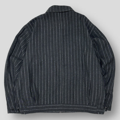 2024AW Cafissi / BECO ストライプジップジャケット 24011464023030 M