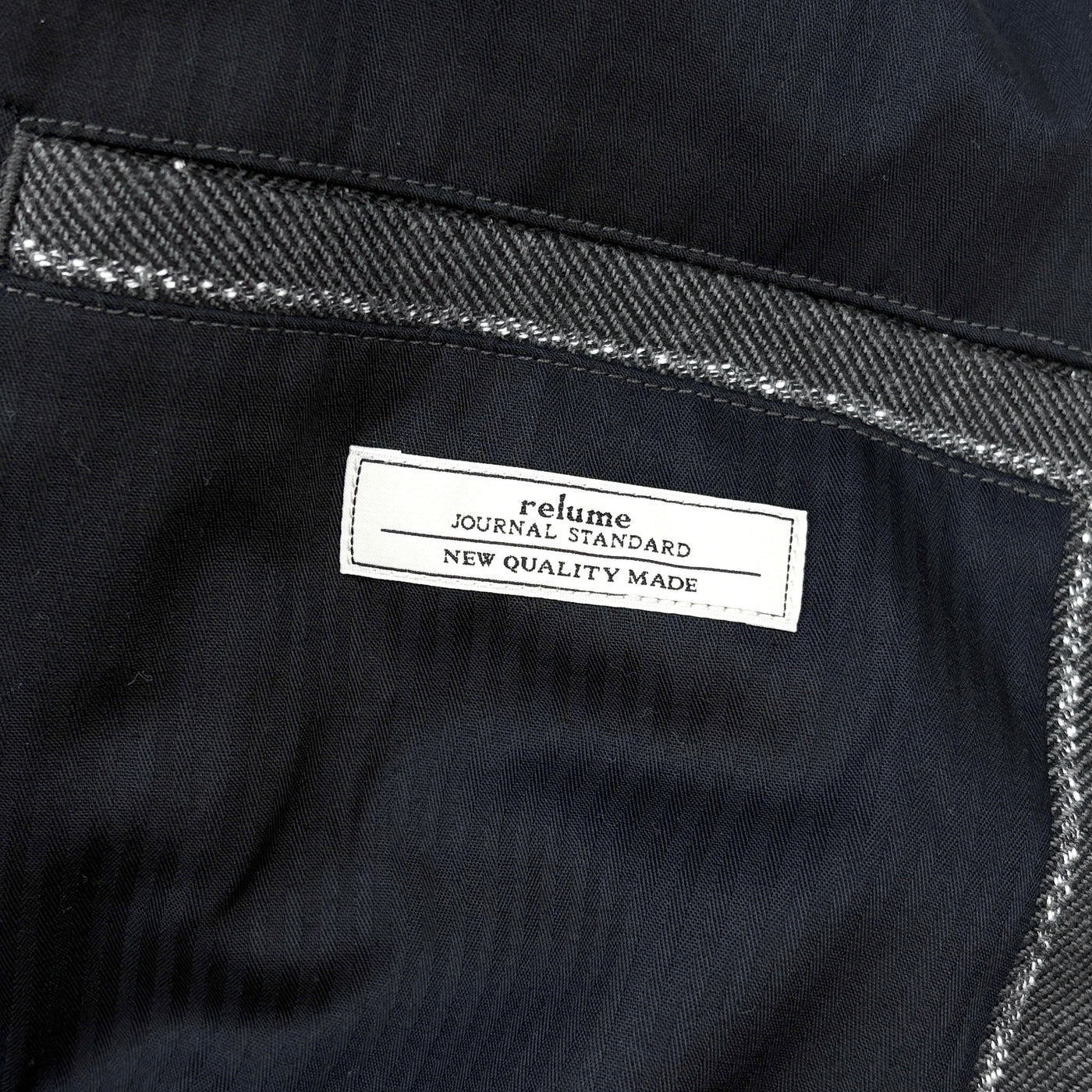 2024AW Cafissi / BECO ストライプジップジャケット 24011464023030 M