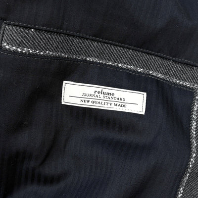 2024AW Cafissi / BECO ストライプジップジャケット 24011464023030 M