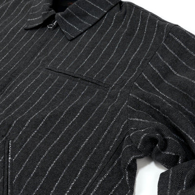 2024AW Cafissi / BECO ストライプジップジャケット 24011464023030 M