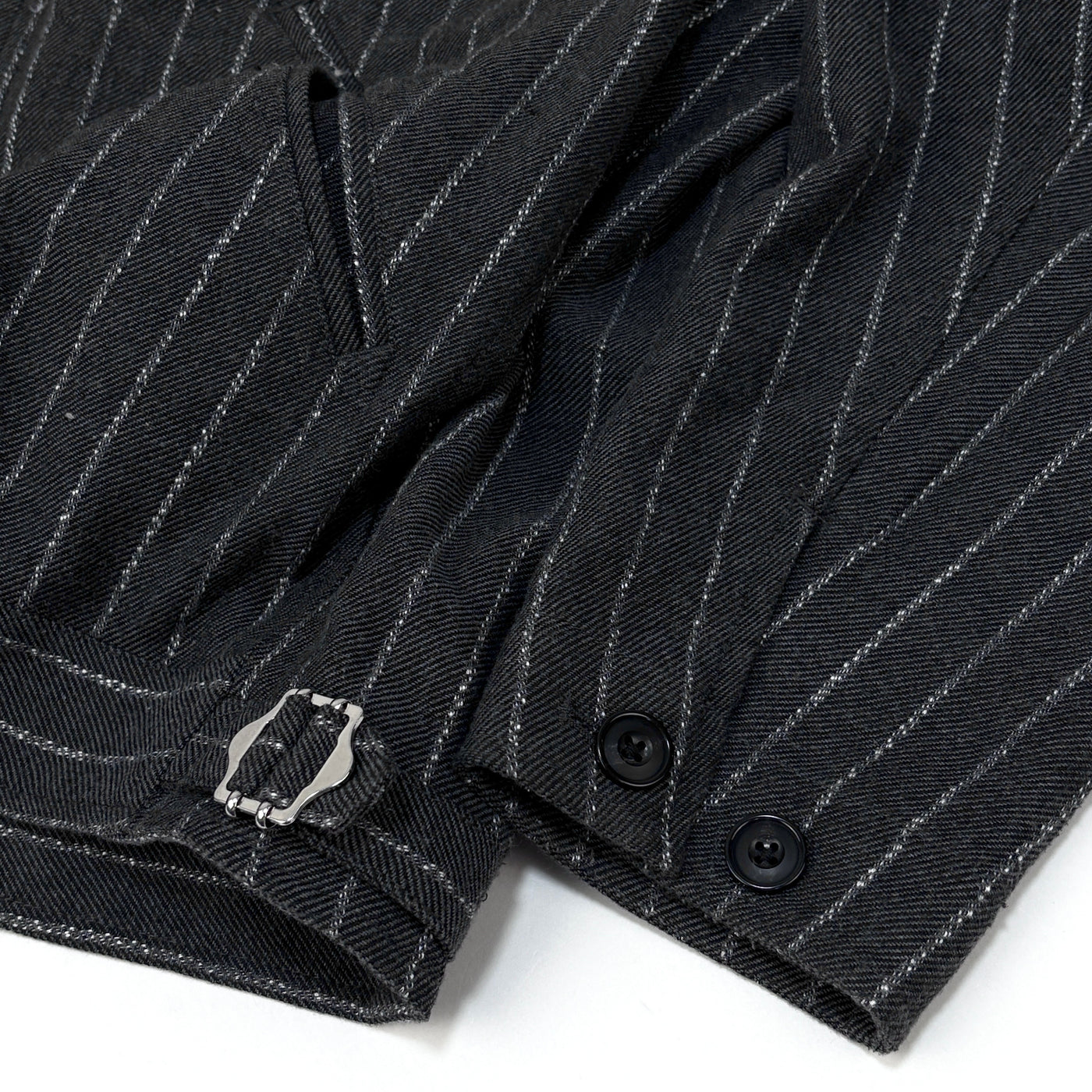 2024AW Cafissi / BECO ストライプジップジャケット 24011464023030 M