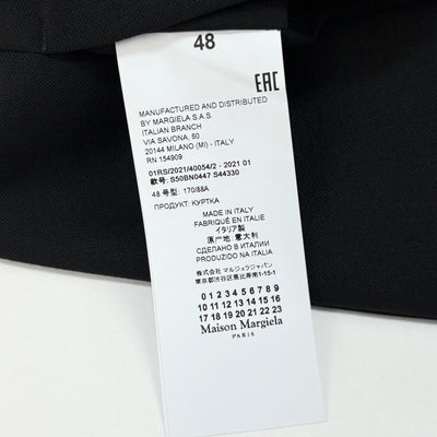 2021SS NO COLLAR JACKET S50BN0447 S44330 48