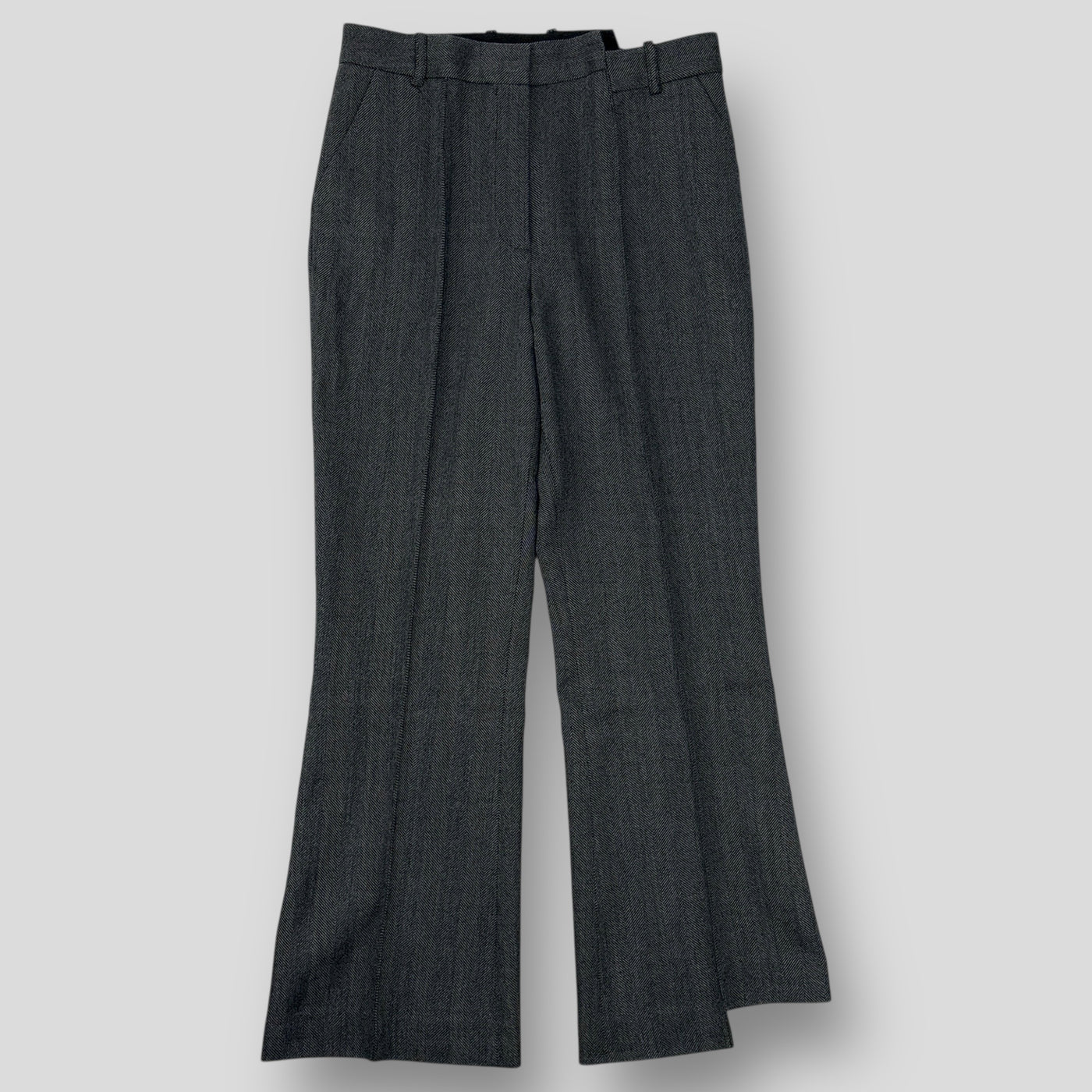 2019AW HERRINGBONE FLARE TROUSERS BLS-59330 36