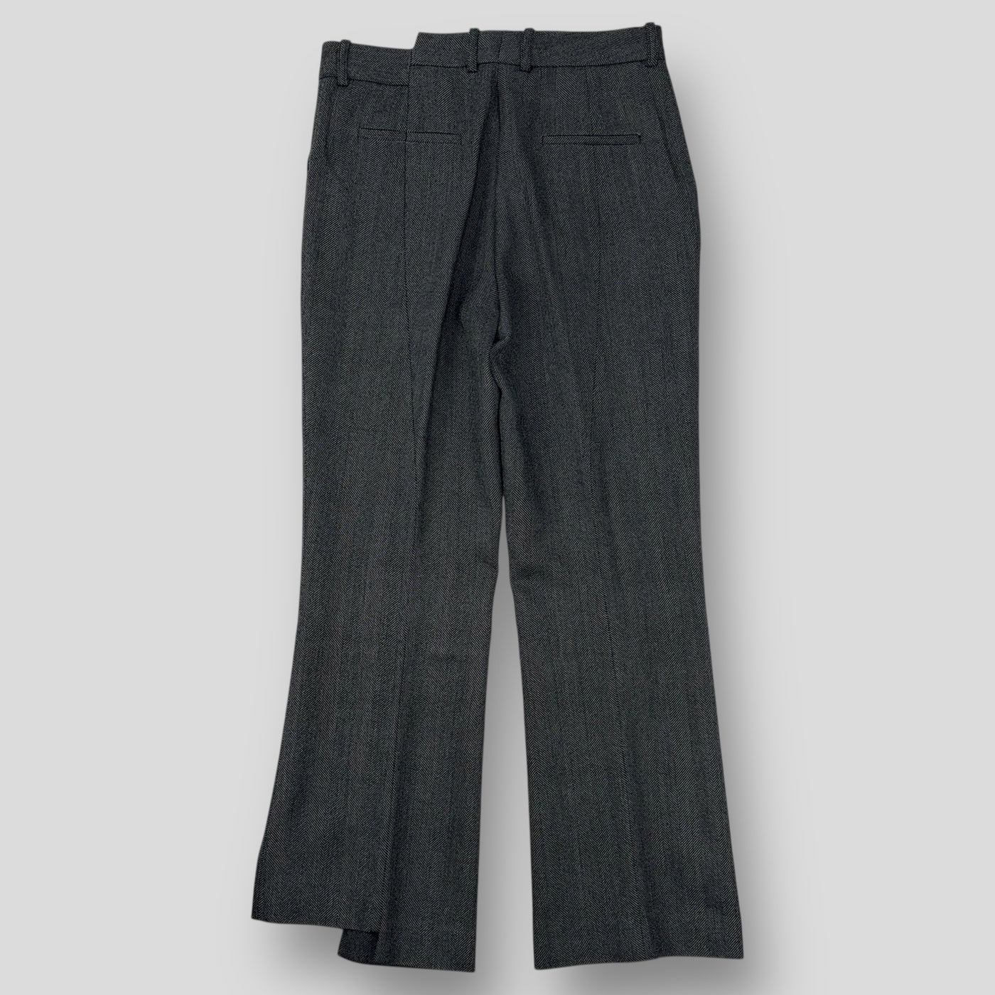 2019AW HERRINGBONE FLARE TROUSERS BLS-59330 36